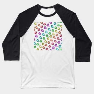 Pastel Star Sticker Pack Baseball T-Shirt